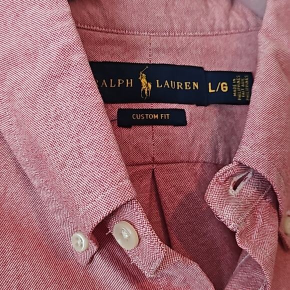 Ralph Lauren custom fit shirt size Large - Picture 2 of 5